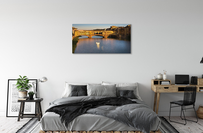 Obrazy na plátně Itálie Sunrise mosty