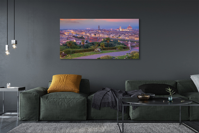 Obrazy na plátně řeka Itálie Panorama
