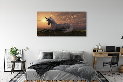 Obrazy na plátně Unicorn horské slunce
