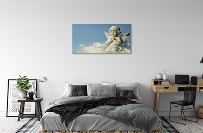 Obrazy na plátně Anděl nebe mraky