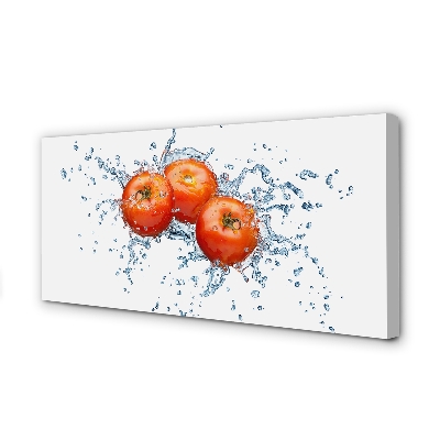 Obrazy na plátně rajčata voda