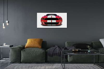 Obrazy na plátně Červené sportovní auto
