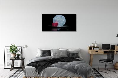 Obrazy na plátně Srdcem Měsíce