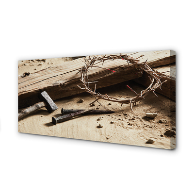 Obrazy na plátně Kříže pro trny kladivo