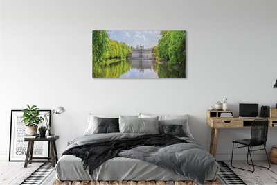 Obrazy na plátně Varšavský Palác lesního jezera