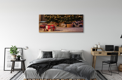 Obrazy na plátně Dary vánoční strom