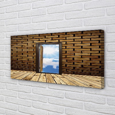 Obrazy na plátně Dveře nebe 3d
