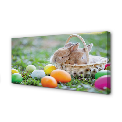 Obrazy na plátně králíci vejce
