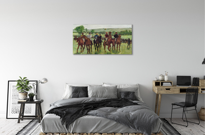 Obrazy na plátně Art jízda na koni