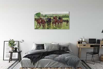 Obrazy na plátně Art jízda na koni