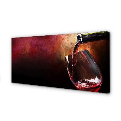 Obrazy na plátně červené víno