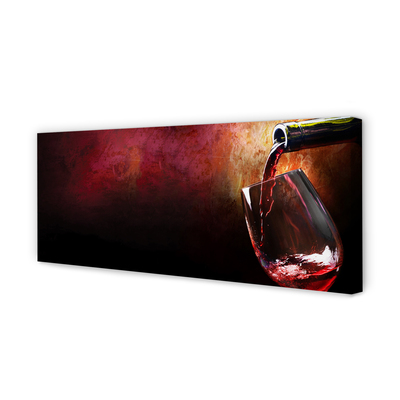 Obrazy na plátně červené víno