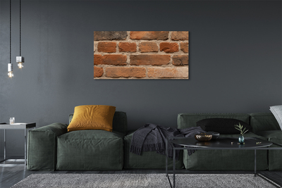 Obrazy na plátně Cihlová zeď kamenná