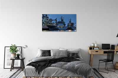 Obrazy na plátně Lodě mořské oblohy