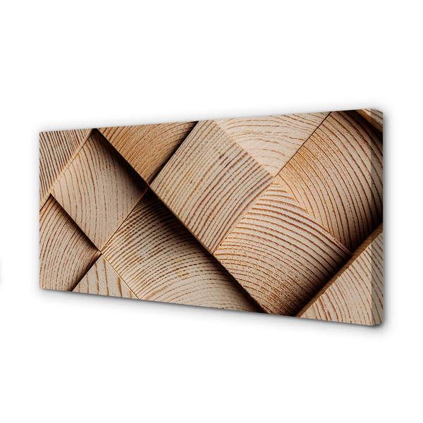 Obrazy na plátně Dřevo uzlů obilí