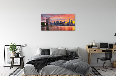 Obrazy na plátně most sunrise