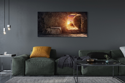 Obrazy na plátně Cave kříží slunce