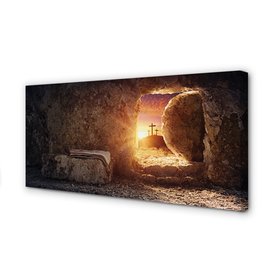 Obrazy na plátně Cave kříží slunce
