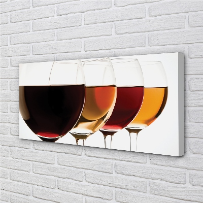 Obrazy na plátně sklenice vína