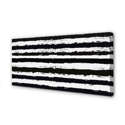 Obrazy na plátně Nepravidelné pruhy zebra