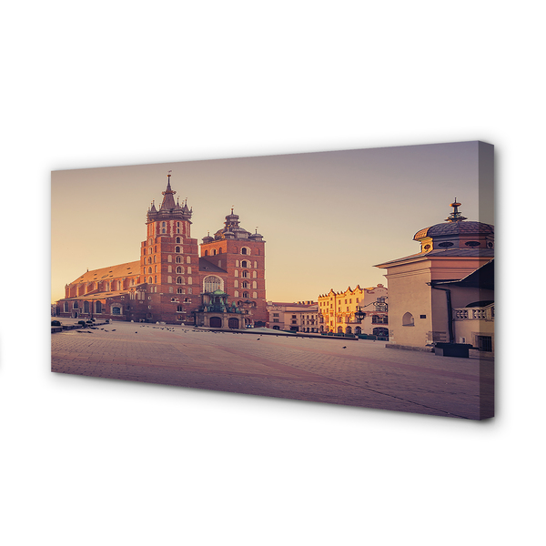 Obrazy na plátně Krakow kostel svítání