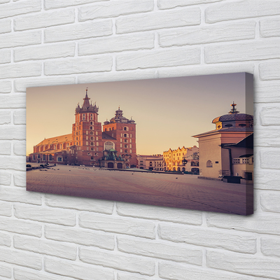 Obrazy na plátně Krakow kostel svítání