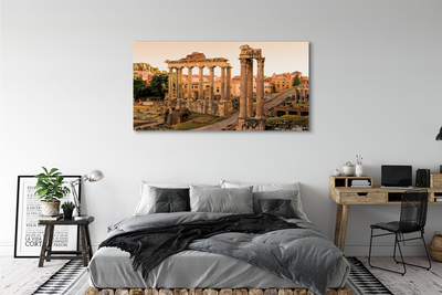 Obrazy na plátně Řím Roman Forum svítání