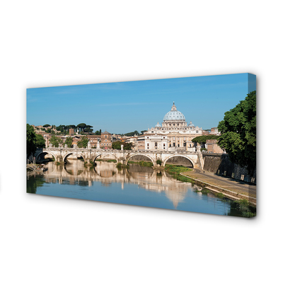 Obrazy na plátně Rome River mosty