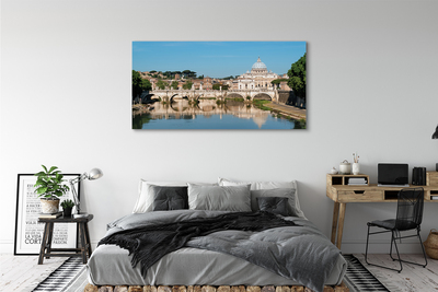 Obrazy na plátně Rome River mosty