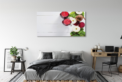 Obrazy na plátně Koktejly řepa-jablko