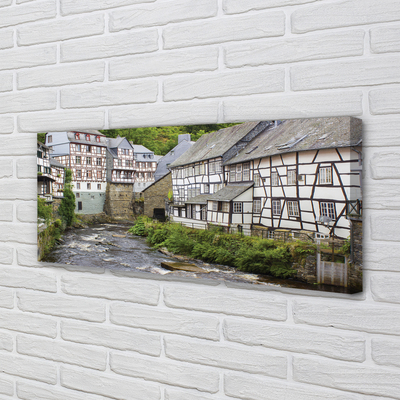Obrazy na plátně Germany Staré budovy River