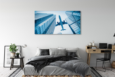 Obrazy na plátně Budovy letoun nebe