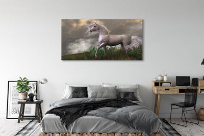 Obrazy na plátně Unicorn mraky