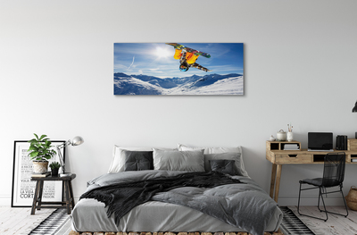 Obrazy na plátně Man mountain board