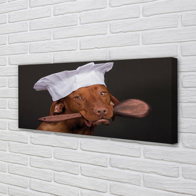 Obrazy na plátně dog chef