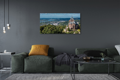 Obrazy na plátně Německo Panorama městského hradu