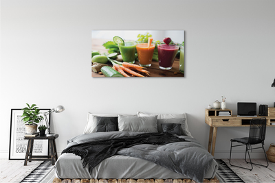 Obrazy na plátně zeleninové koktejly