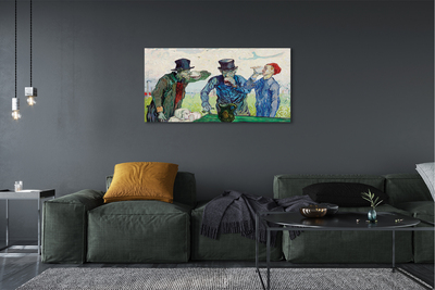 Obrazy na plátně Umění muži setkání