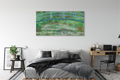 Obrazy na plátně Art malované bridge
