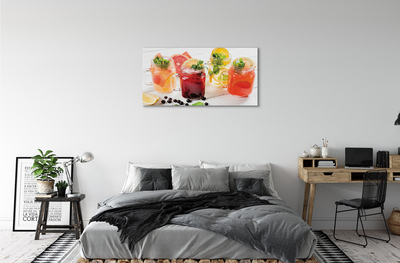 Obrazy na plátně Koktejly s citrusy