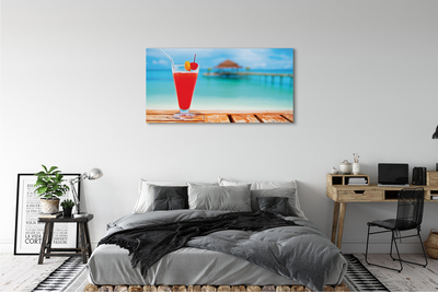 Obrazy na plátně Koktejl u moře