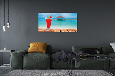 Obrazy na plátně Koktejl u moře