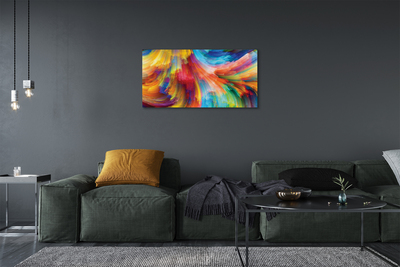 Obrazy na plátně Nepravidelné barevné proužky fraktály