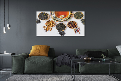 Obrazy na plátně Bylinkový čaj