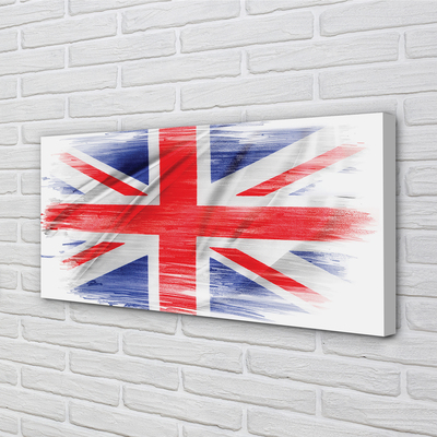 Obrazy na plátně Vlajka Velké Británie
