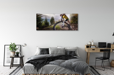 Obrazy na plátně Cloud na horském kole