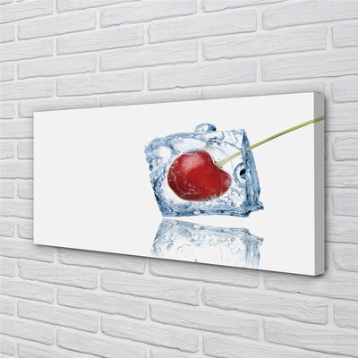 Obrazy na plátně Kostka ledu cherry
