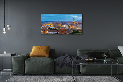 Obrazy na plátně Itálie Sunset panorama
