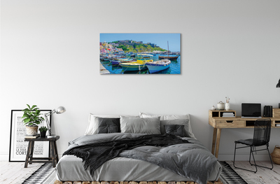 Obrazy na plátně Hory mořské lodě