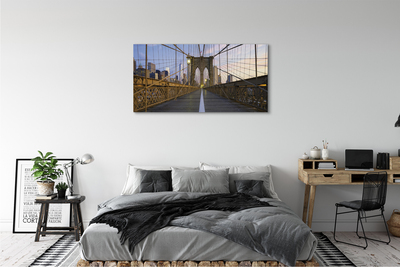 Obrazy na plátně Sloupec most slunce